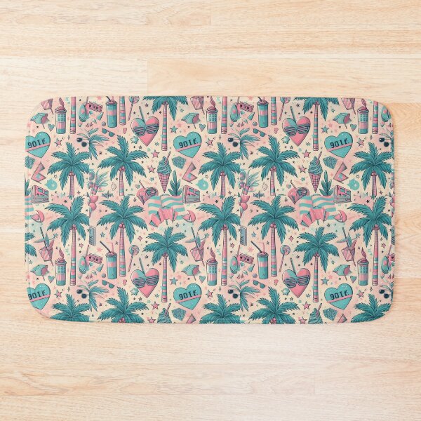 Item preview, Preppy palm pink pastel  designed and sold by CandyVenom.