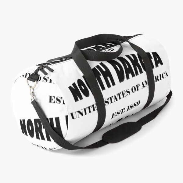 Item preview, North Dakota Statehood Original TRI-U (Black on White) by Mistah Wilson designed and sold by The Street Sign Store.