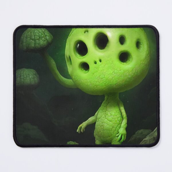 Item preview, Green Plant Alien 1 designed and sold by treatsntrinkets.