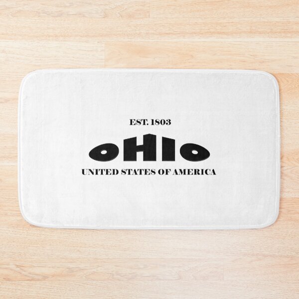 Item preview, Ohio Statehood Original TRI-U (Black on White) by Mistah Wilson designed and sold by The Street Sign Store.