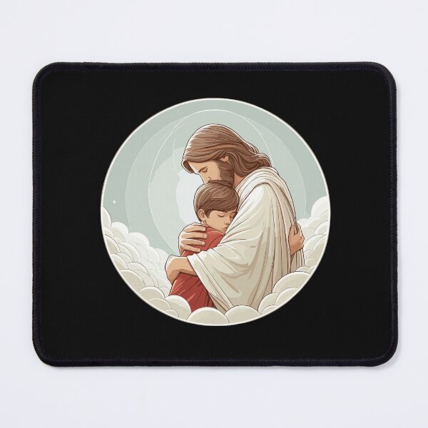 Item preview, Jesus Hug - Christian - Jesus Love - Christian Gift designed and sold by stylishdzign.