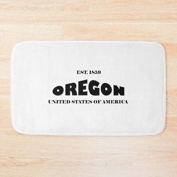 Item preview, Oregon Statehood Original TRI-U (Black on White) by Mistah Wilson designed and sold by The Street Sign Store.