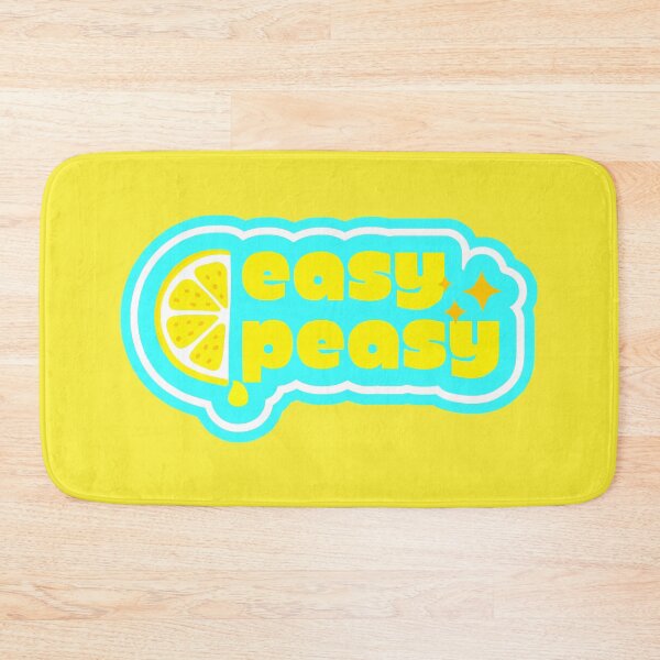 Item preview, Easy Peasy Groovy 70s Style Lemon designed and sold by Renata Illustrata.