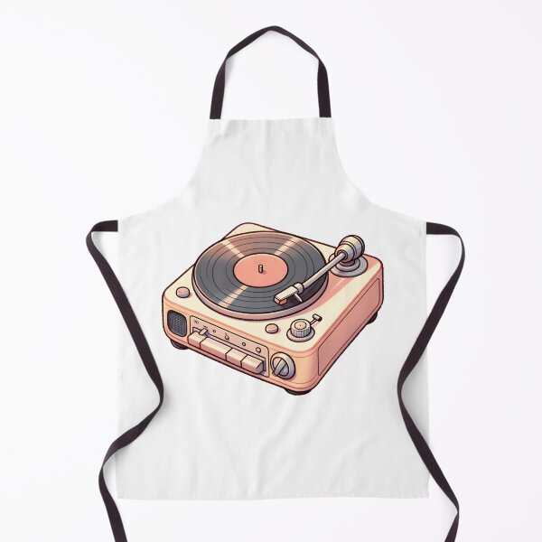 Item preview, Retro Turntable with Vinyl Record designed and sold by UmbrellaStudio1.