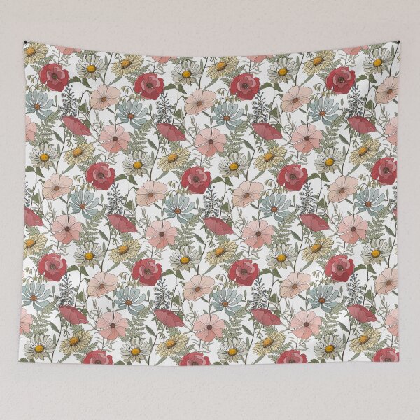 Item preview, Vintage Flower Design designed and sold by thebigleebowski.