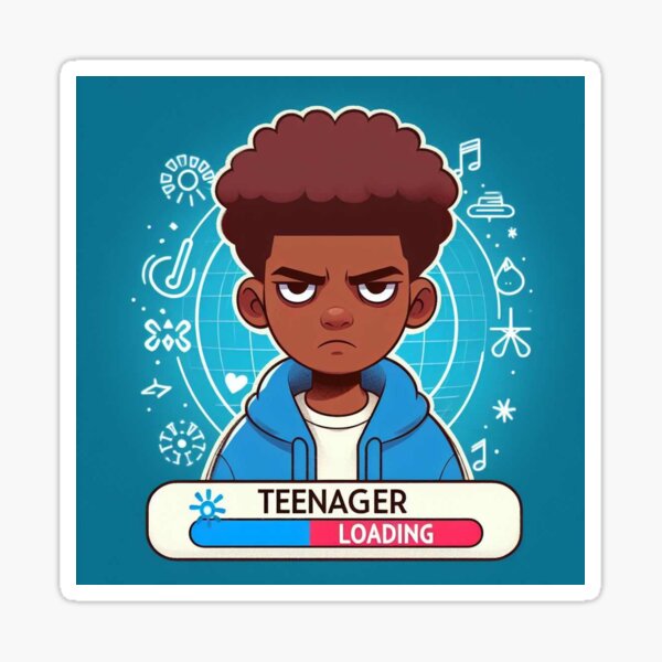 Item preview, Teenager : Loading designed and sold by Vkinsify.