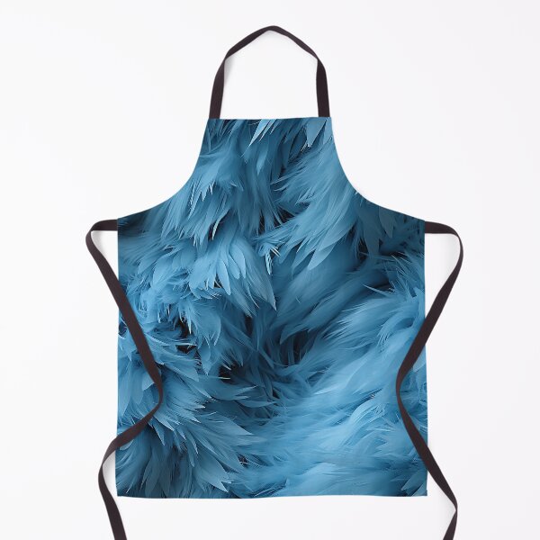 Item preview, Dark Blue Fuzzy Fluffy Furry Feathers (002) designed and sold by Reichcorp.