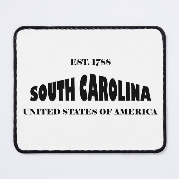 Item preview, South Carolina Statehood Original TRI-U (Black on White) by Mistah Wilson designed and sold by The Street Sign Store.
