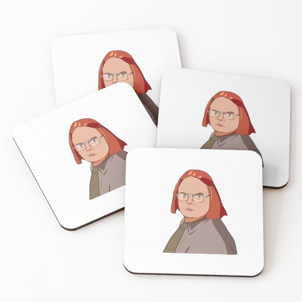 Item preview, Dwight K. Schrute con peluca de Meredith, The Office designed and sold by andreeacg.