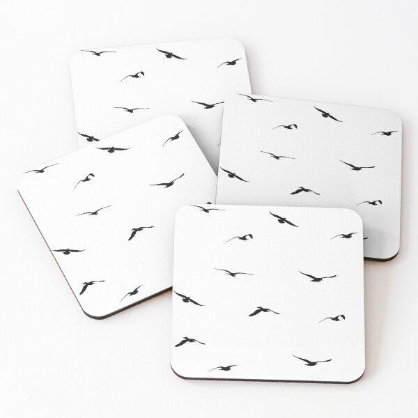 Item preview, flying seagulls, birds designed and sold by MANUDOODLE.