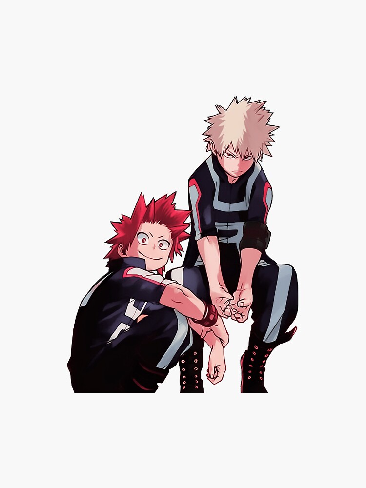 Bakugou and Kirishima by portgasdmeme