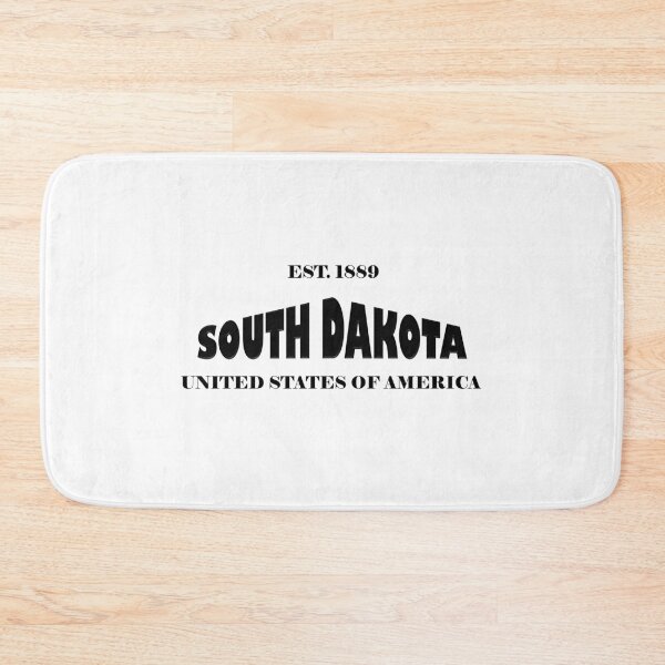 Item preview, South Dakota Statehood Original TRI-U (Black on White) by Mistah Wilson designed and sold by The Street Sign Store.