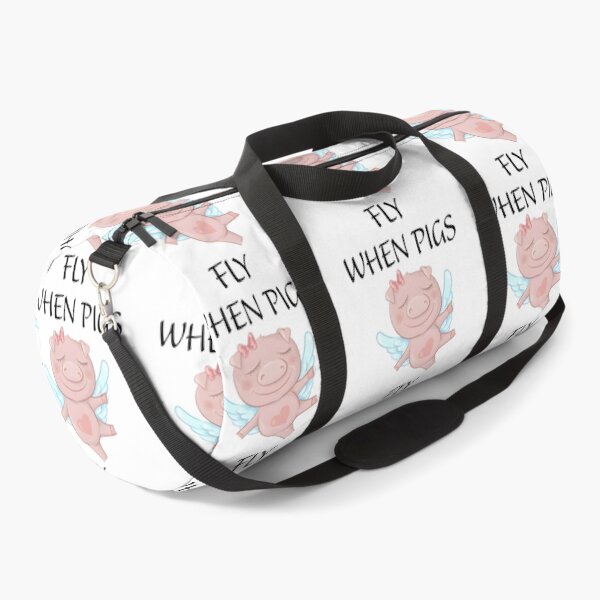 Item preview, When pigs fly (funny) designed and sold by PeacefulHShop.