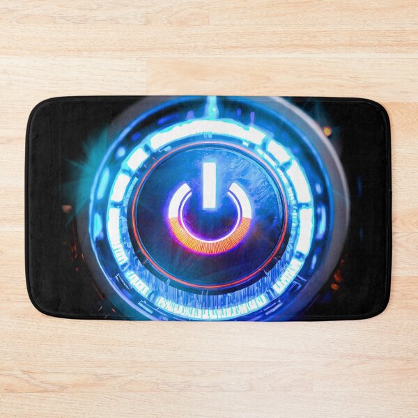 Item preview, Power Button Glowing from Within designed and sold by drawbey.