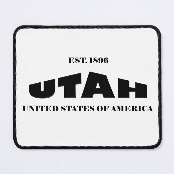 Item preview, Utah Statehood Original TRI-U (Black on White) by Mistah Wilson designed and sold by The Street Sign Store.