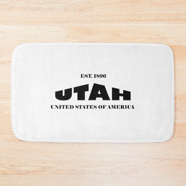 Item preview, Utah Statehood Original TRI-U (Black on White) by Mistah Wilson designed and sold by The Street Sign Store.