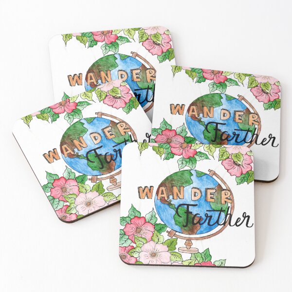 Item preview, Wander Farther - Watercolor designed and sold by Craftonmegan.