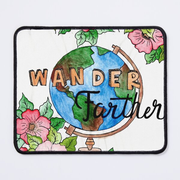 Item preview, Wander Farther - Watercolor designed and sold by Craftonmegan.