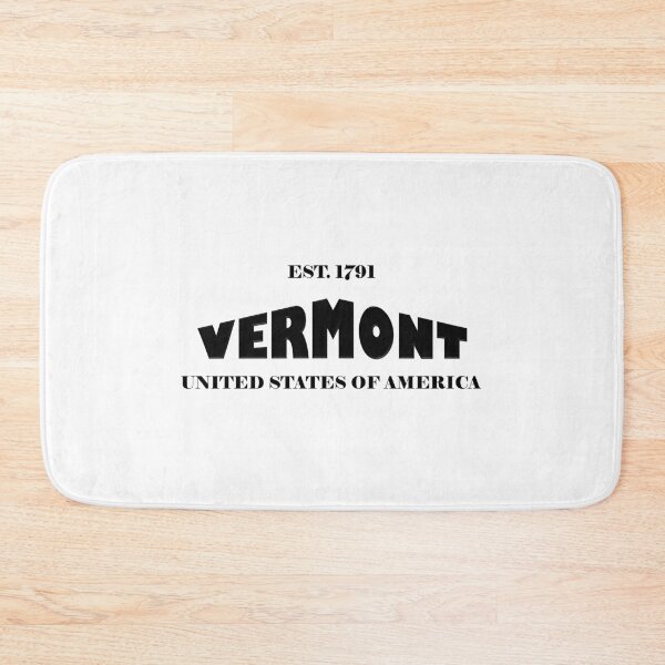 Item preview, Vermont Statehood Original TRI-U (Black on White) by Mistah Wilson designed and sold by The Street Sign Store.