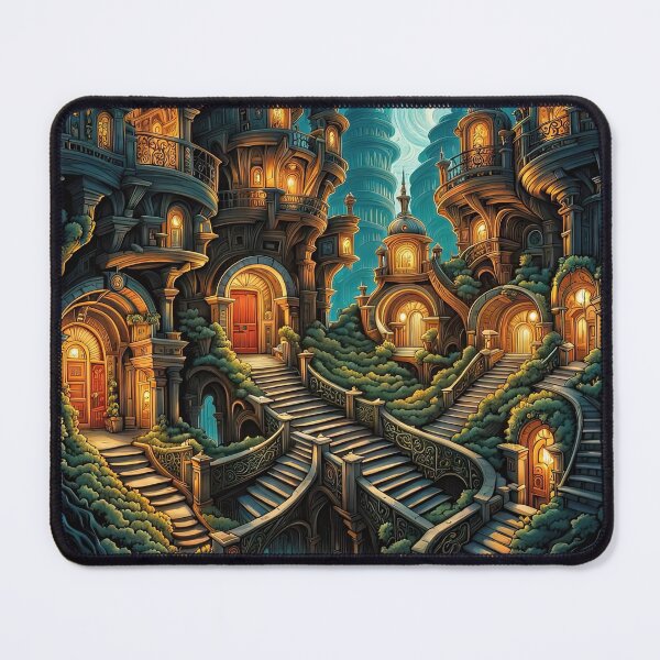 Artikelvorschau, A complex fantasy maze labyrinth entworfen und verkauft von filusattila.
