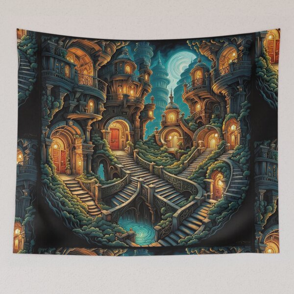 Item preview, A complex fantasy maze labyrinth designed and sold by filusattila.