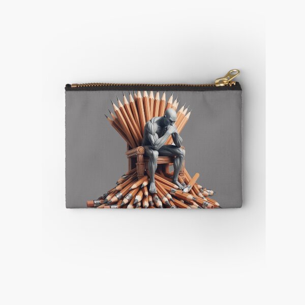 Item preview, Overthinker 1, Le Penseur, pencil trone designed and sold by sinemsworld1.