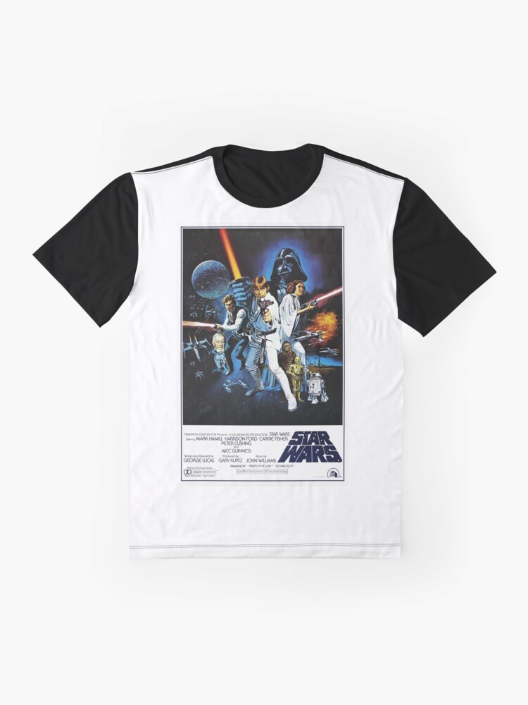 Imagen 4 de 5, Camiseta gráfica con la obra Póster Películas antiguas originales de Wars Attack, diseñada y vendida por rezihomsuha.