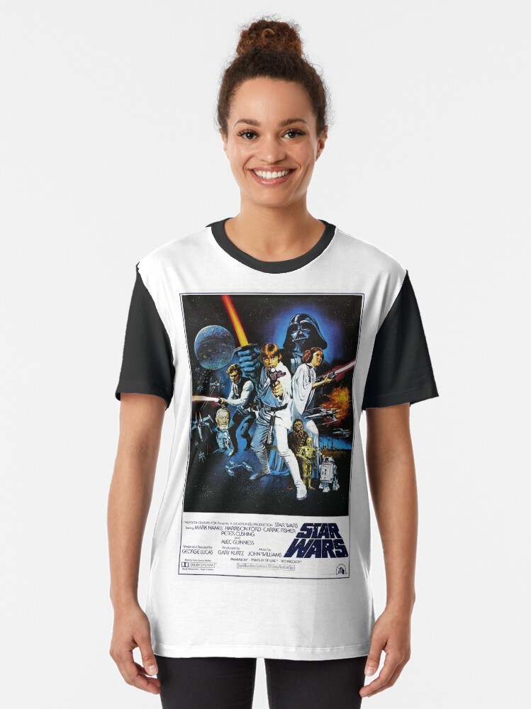 Imagen 2 de 5, Camiseta gráfica con la obra Póster Películas antiguas originales de Wars Attack, diseñada y vendida por rezihomsuha.