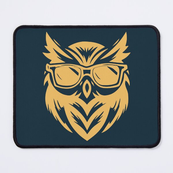 Item preview, Nocturnal Sunglasses Owl Head Vector (Yellow) designed and sold by El-Robert0.