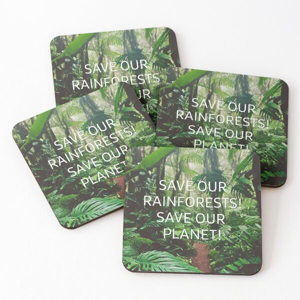 Item preview, Save Our Rainforests! Save Our Planet! designed and sold by Gaborai.