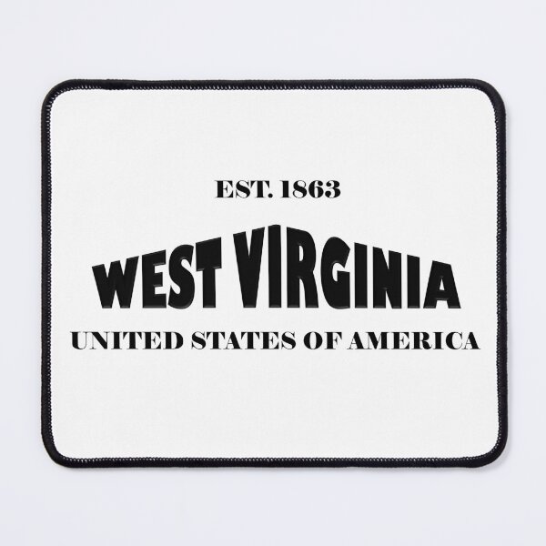 Item preview, West Virginia Statehood Original TRI-U (Black on White) by Mistah Wilson designed and sold by The Street Sign Store.