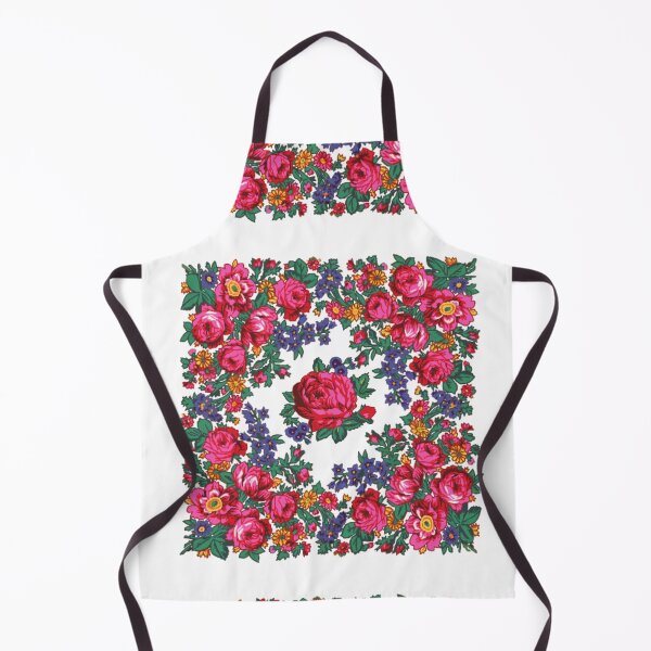Item preview, White / Pink Tea Rose Native Floral Print designed and sold by JMWCD.