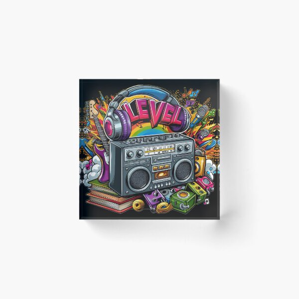 Item preview, LEVEL BOOMBOX designed and sold by Gnfree.