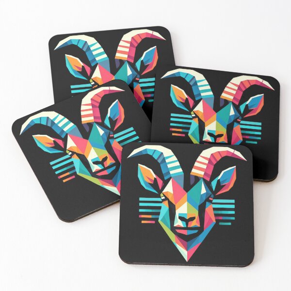 Item preview, Colored Goat Gift Animal Lover Funny Goat Graphics  designed and sold by SlocifieShop.