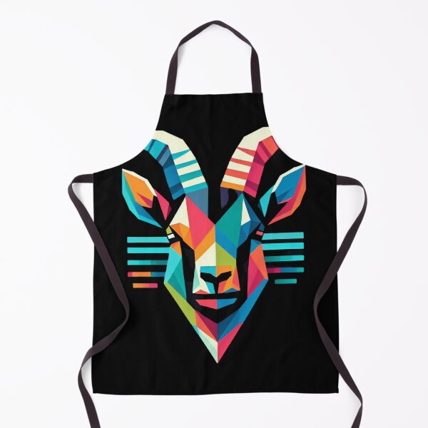 Item preview, Colored Goat Gift Animal Lover Funny Goat Graphics designed and sold by SlocifieShop.