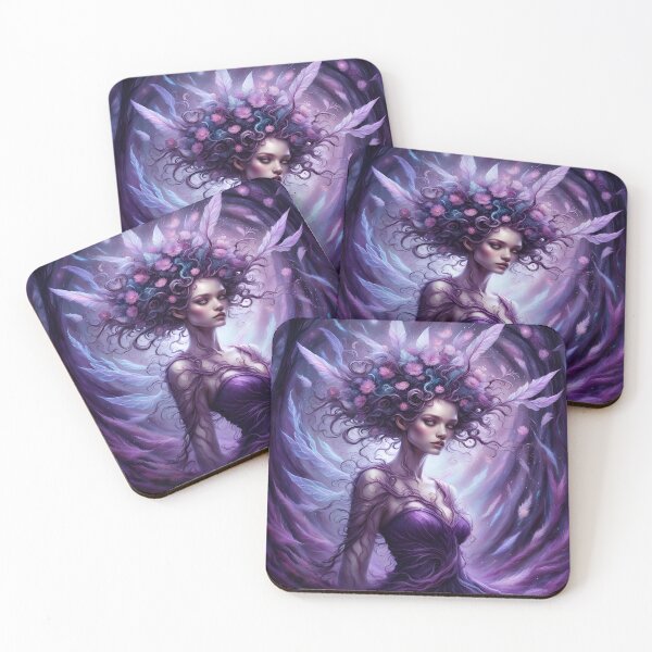 Item preview, Purple Plume Tree Fairy - True Self designed and sold by Bright-Moonrise.