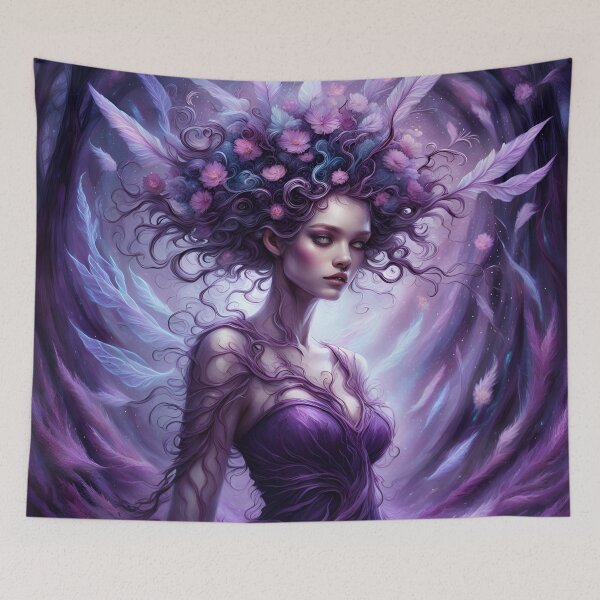 Item preview, Purple Plume Tree Fairy - True Self designed and sold by Bright-Moonrise.