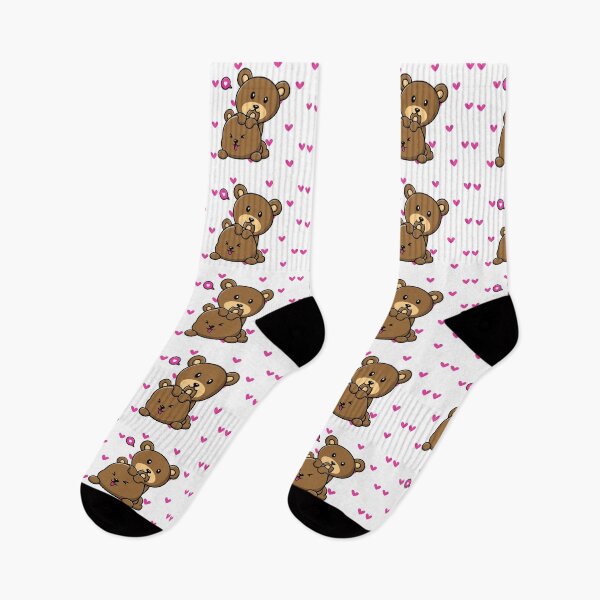 Item preview, Two cute bears on Valentines Day designed and sold by WienMerch.