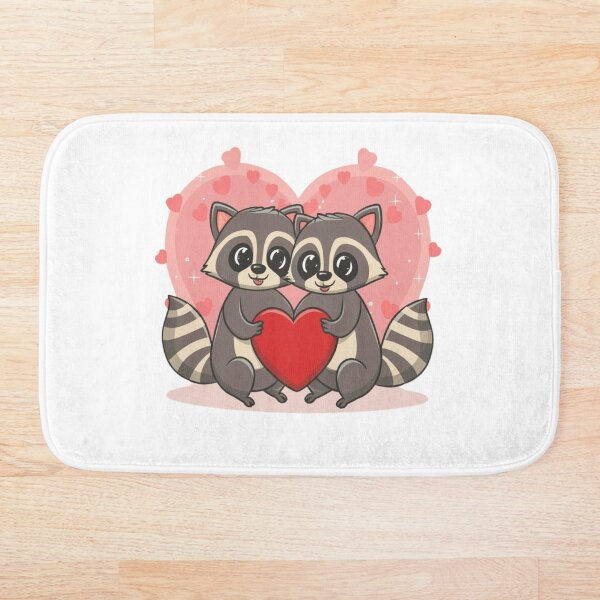Item preview, Mapaches de San Valentín designed and sold by PulseGraph.