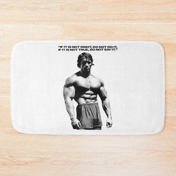 Item preview, Stoic Quote “If it is not right, do not do it, if it is not true, do not say it.” Arnold Schwarzenegger Fan art designed and sold by HuzaifaNaveedh.