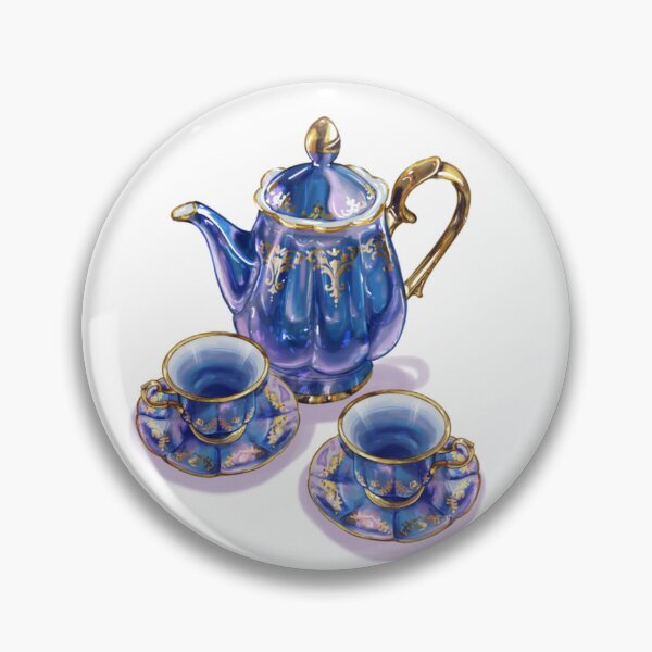 Item preview, Tea set midnight  designed and sold by TrixianArt.
