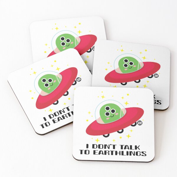 Aperçu de l'œuvre DONT TALK TO EARLINGS ALIEN créée et vendue par TODD GOLDMAN.