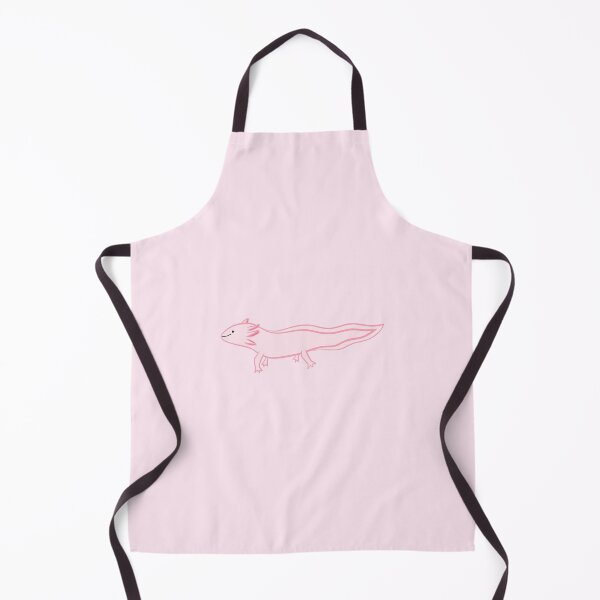 Item preview, Sideways axolotl designed and sold by sesquipedalians.