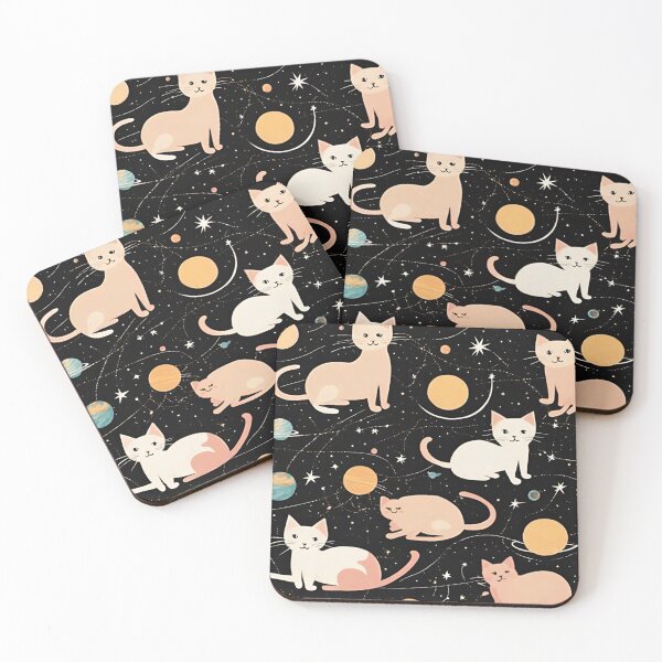 Item preview, galaxy of cats designed and sold by AnyInk.