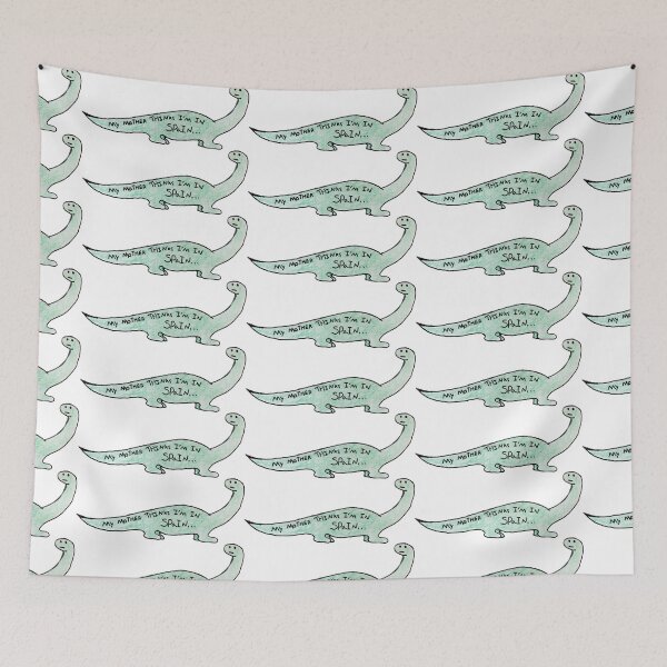 Item preview, Worried Dinosaur designed and sold by BananaGoats.