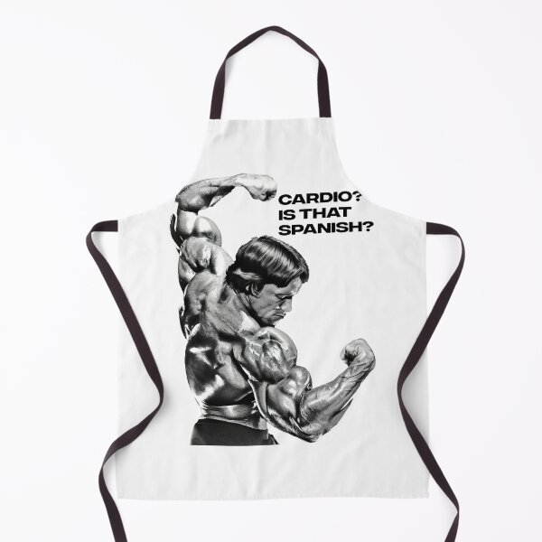 Item preview, Cardio? is that Spanish? Arnold Schwarzenegger Fan art designed and sold by HuzaifaNaveedh.
