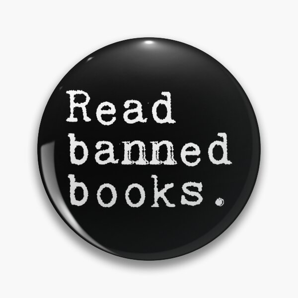 Artikelvorschau, Literarische Freiheit, verbotene Bücher lesen, Buchliebhaber entworfen und verkauft von The Junto Shop.