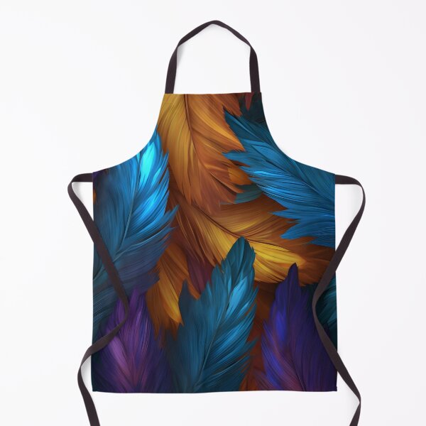 Item preview, Vibrant colorful feather textured print designed and sold by dcrc.