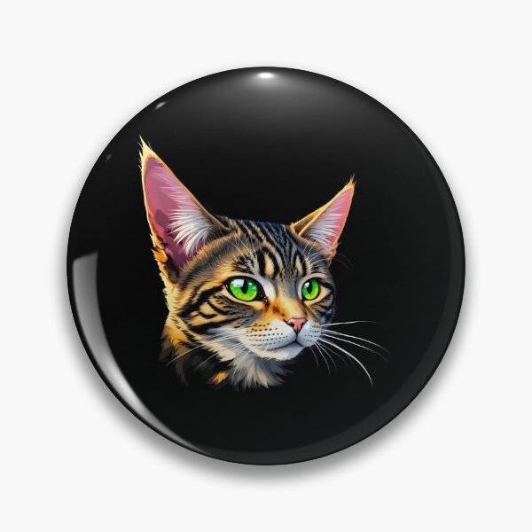 Item preview, The muzzle of a beautiful striped cat designed and sold by Sopilka.
