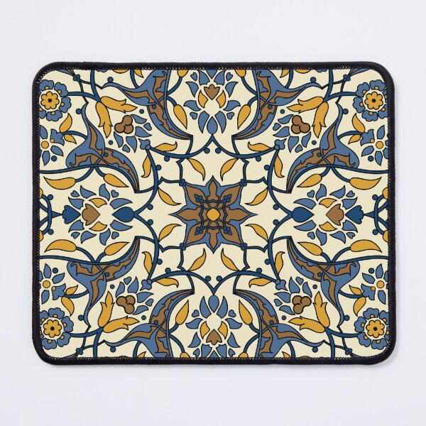 Item preview, Stylized abstract floral oriental seamless pattern designed and sold by ViYa1.